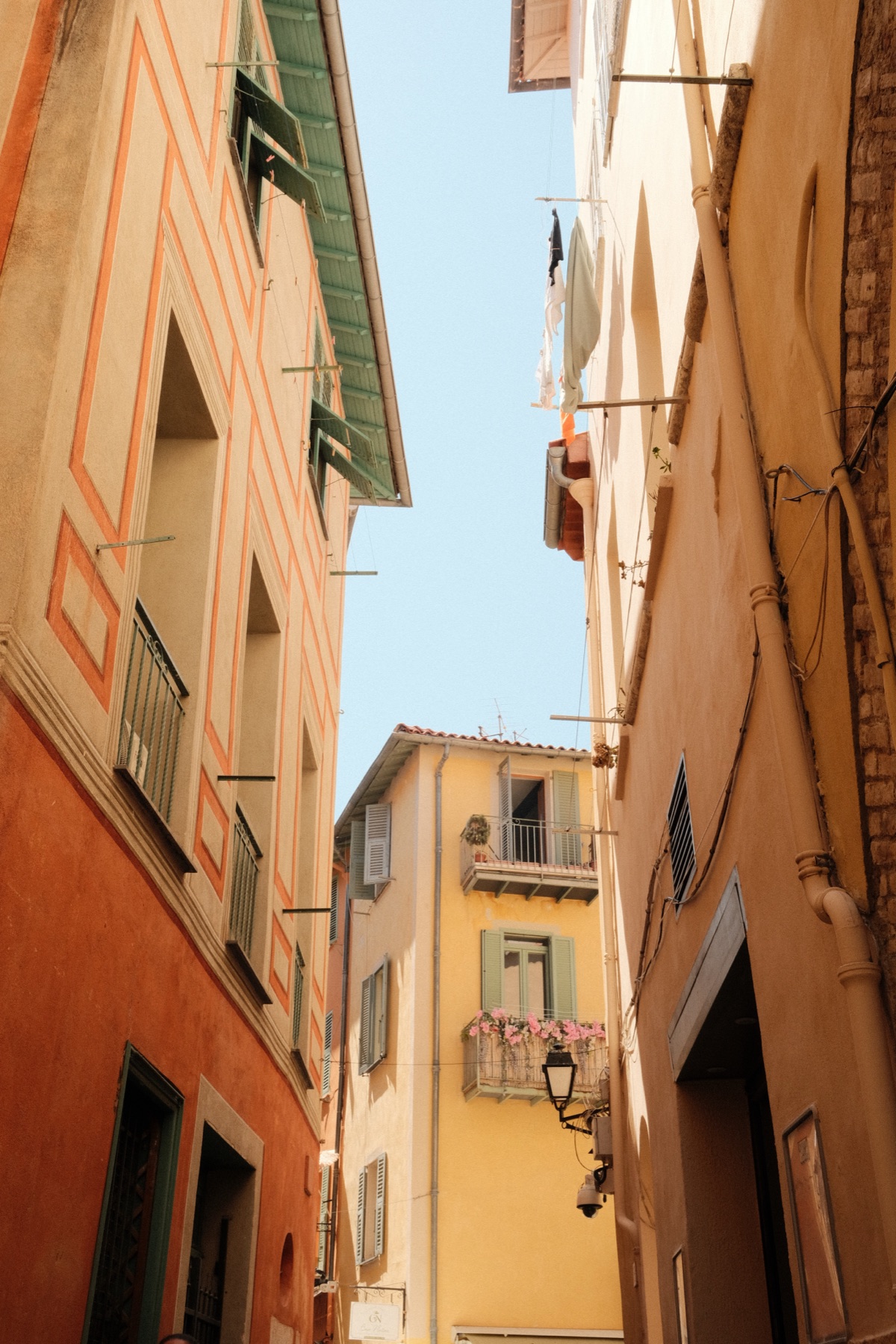 Tall buildings in Villefranche-sur-Mer